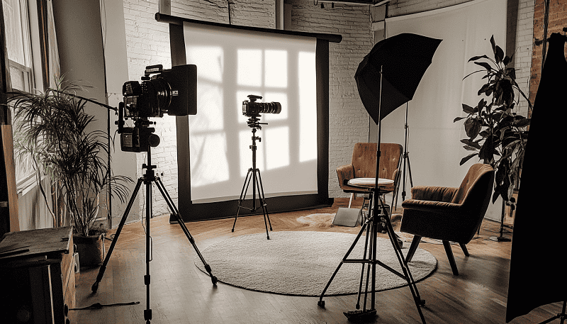 furniture store video setup for content material